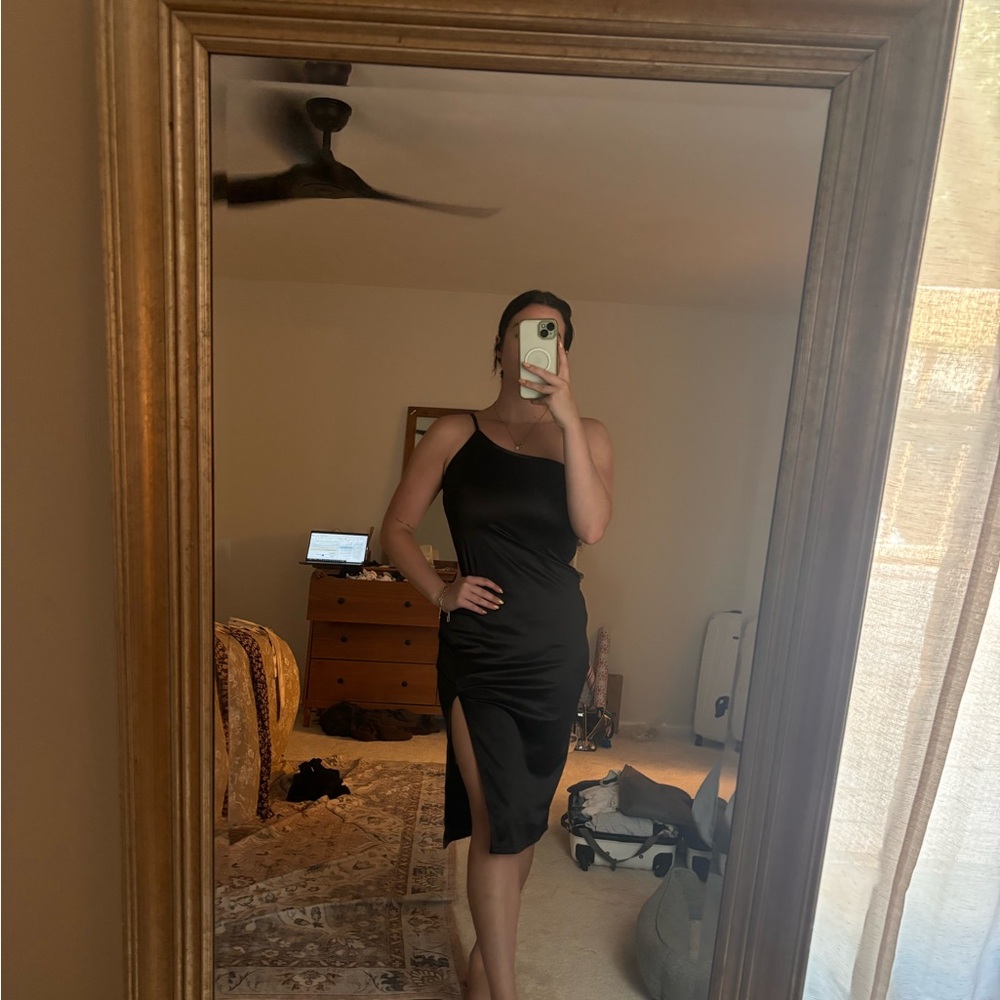 Sexy satin dress!